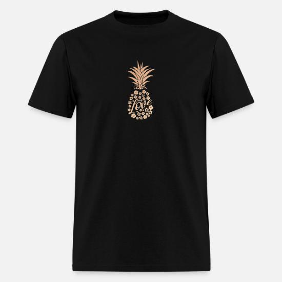 Rose Gold Pineapple Hawaii Love Aloha 